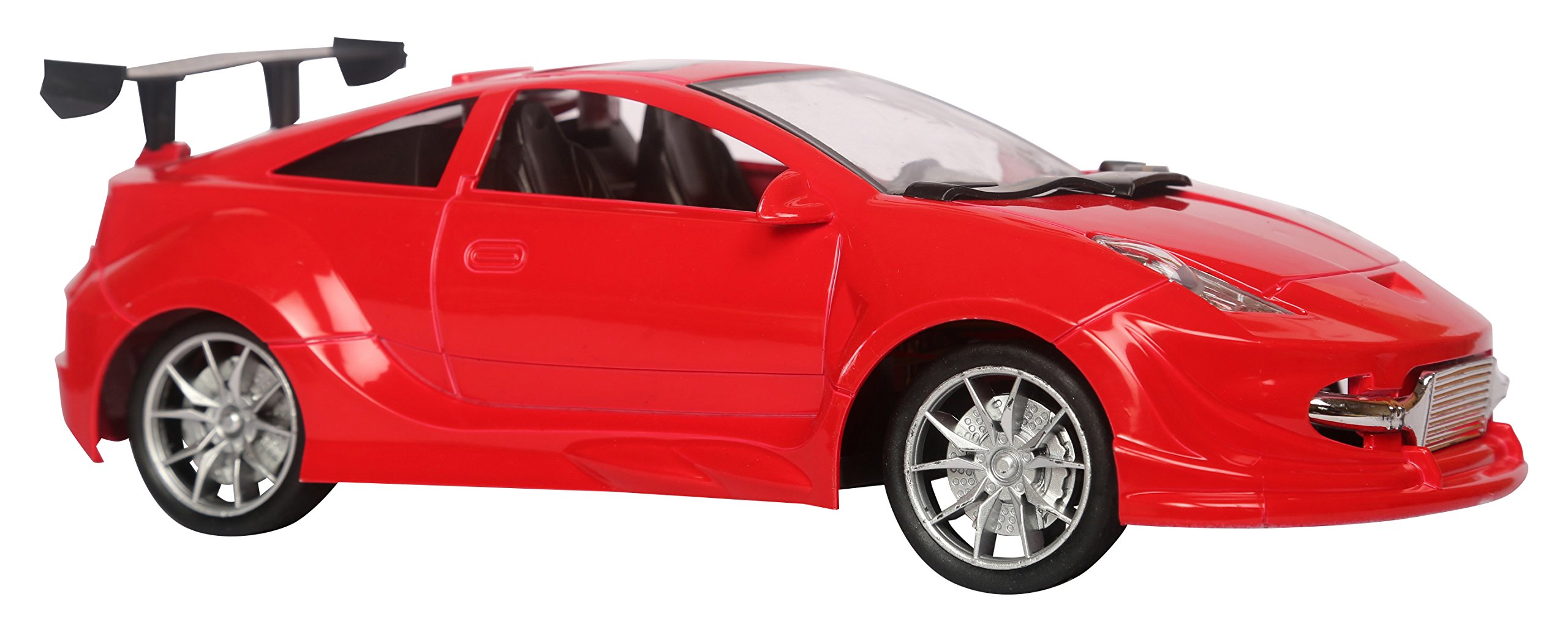 Turboz 1:16 Remote Control City Car Sedan, Red