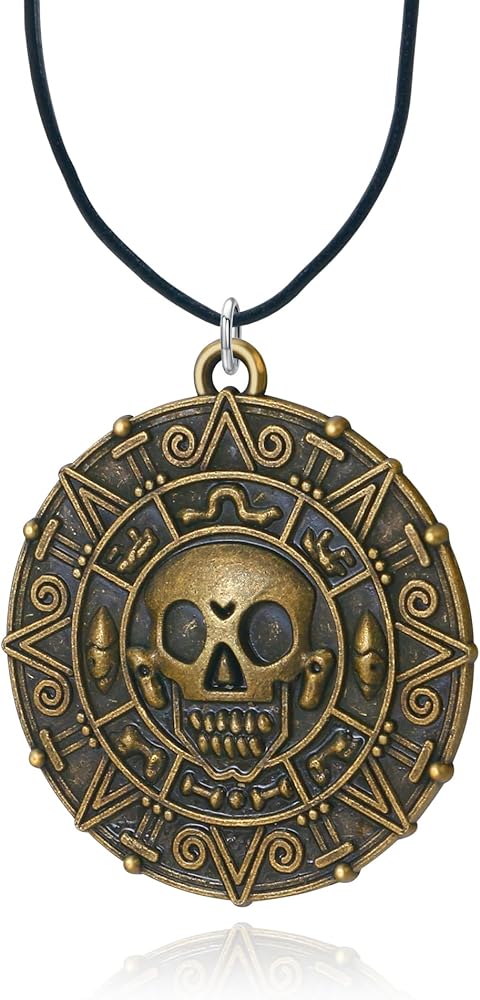 Amazon.com: PEALICIOUS Pirate Necklace as Pirate Accessories
