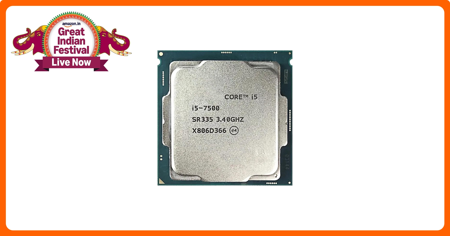 Intel Core i5-7500 & i7-7700 CPUセット Intel Core i5-7500 & i7-7700 CPUセット 7Th Gen Intel Core i5