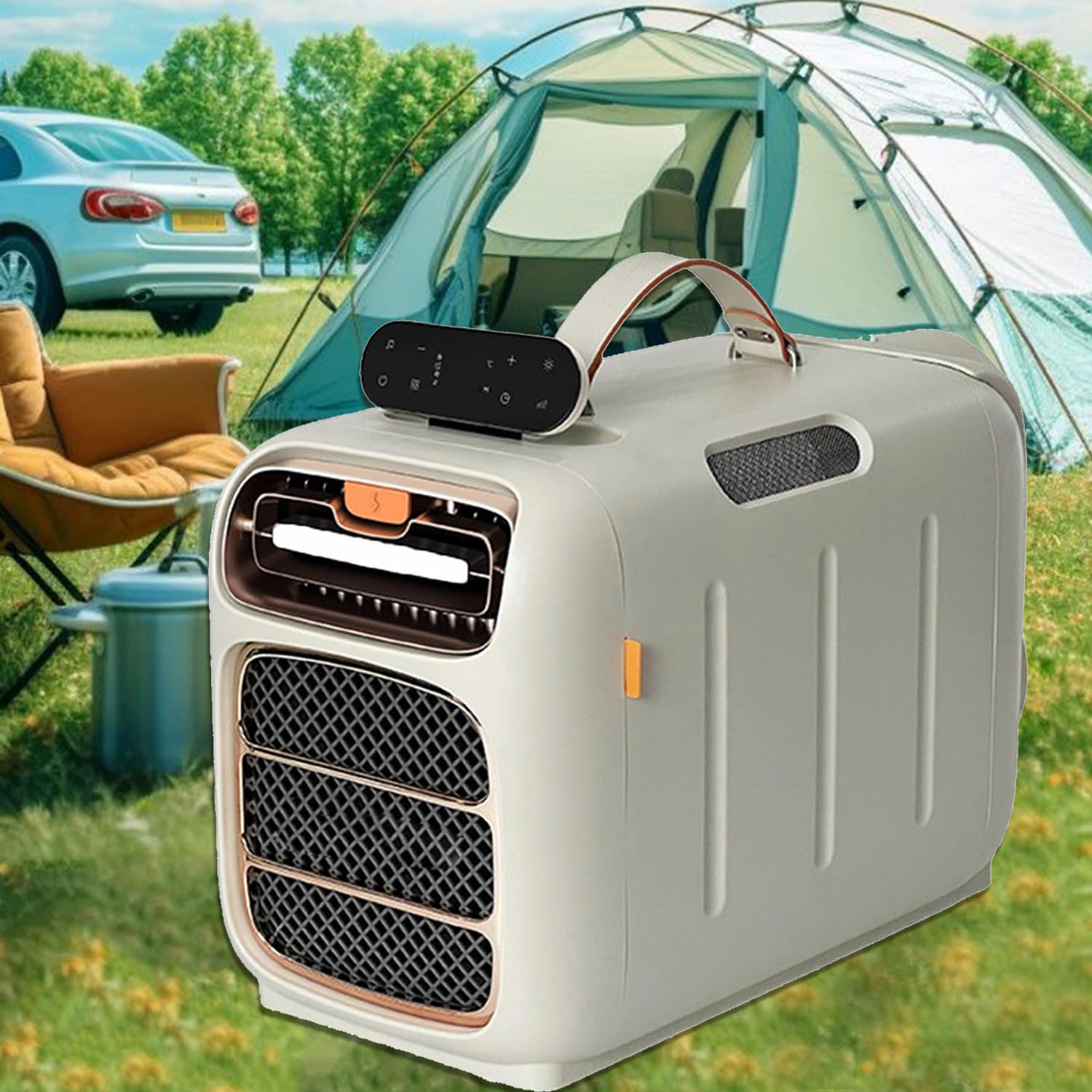 Qiang Portable Air Conditioner for Outdoor Camping Travel Coolingonly