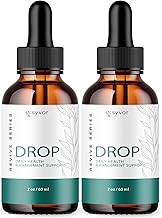 (2 Pack) Drop The Pounds Drops, Official Drop The Pounds Liquid Drops with All Natural Ingredients, Advanced Health Optimizer & Wellness Support with Premium Vitamins for Women & Men (60 Servings)