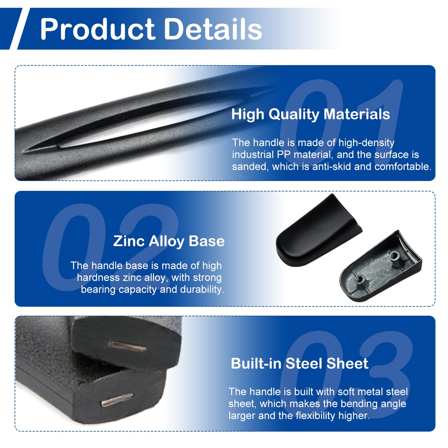 Remplacement De Poignée De Bagage, Pièces De Rechange Pour Poignee De Valise Valise En Plastique 94224574