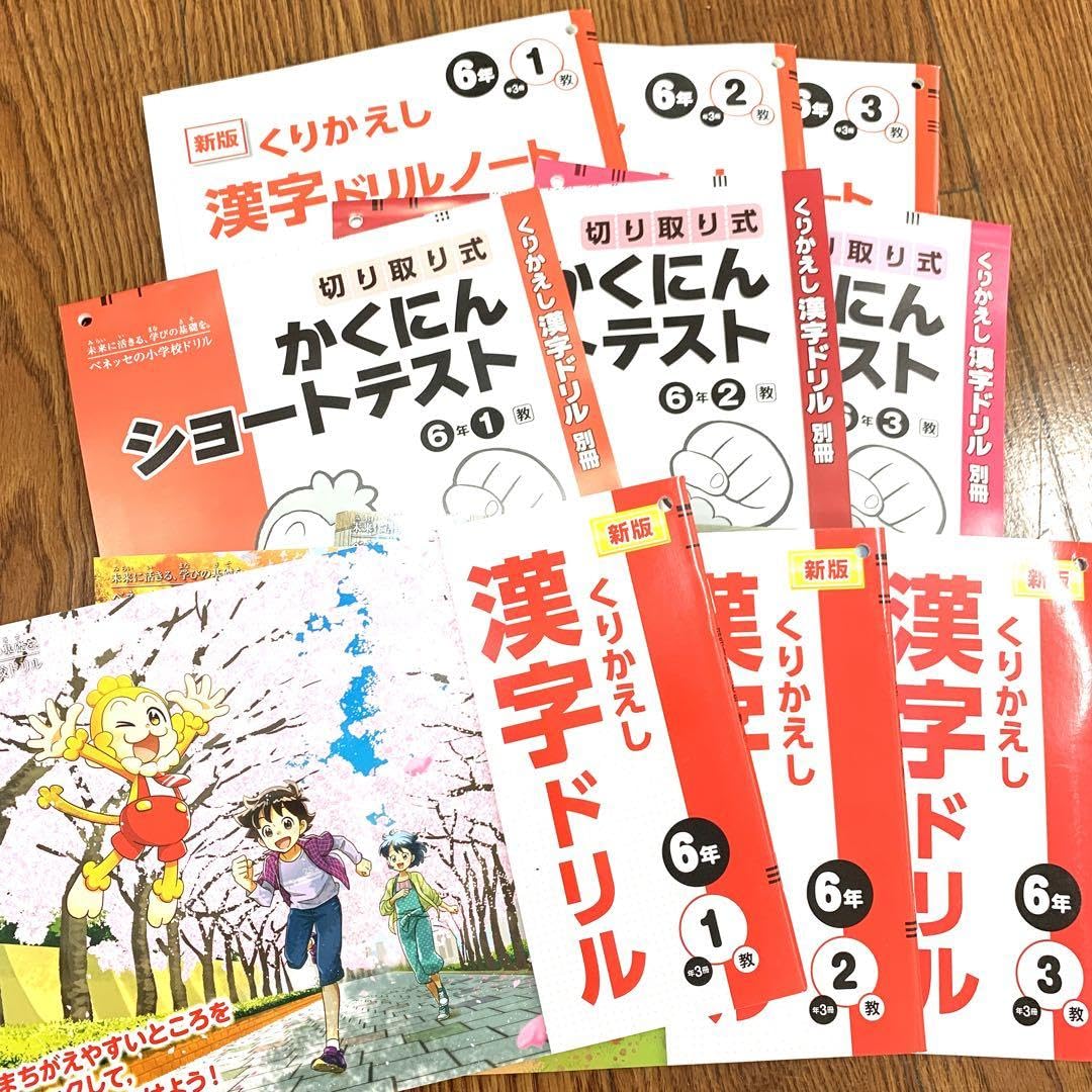 本 6年生・9年生 国語問題集セット
