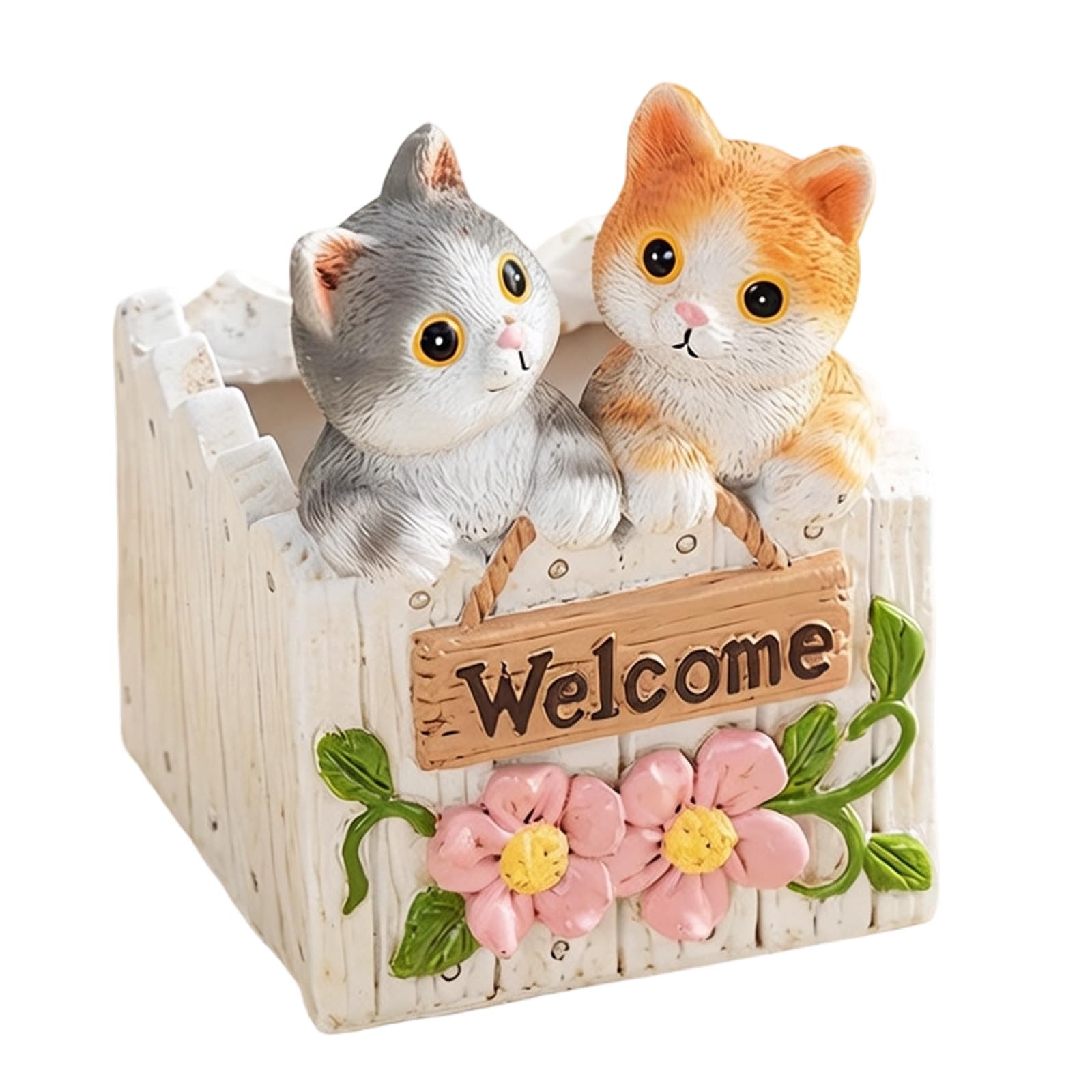 HZGFNBZ Artistic Resin Succulents Planter with Fun Animal Shape Resins Planter Suitable for Succulents Arrangements Animal Molded Flower Container