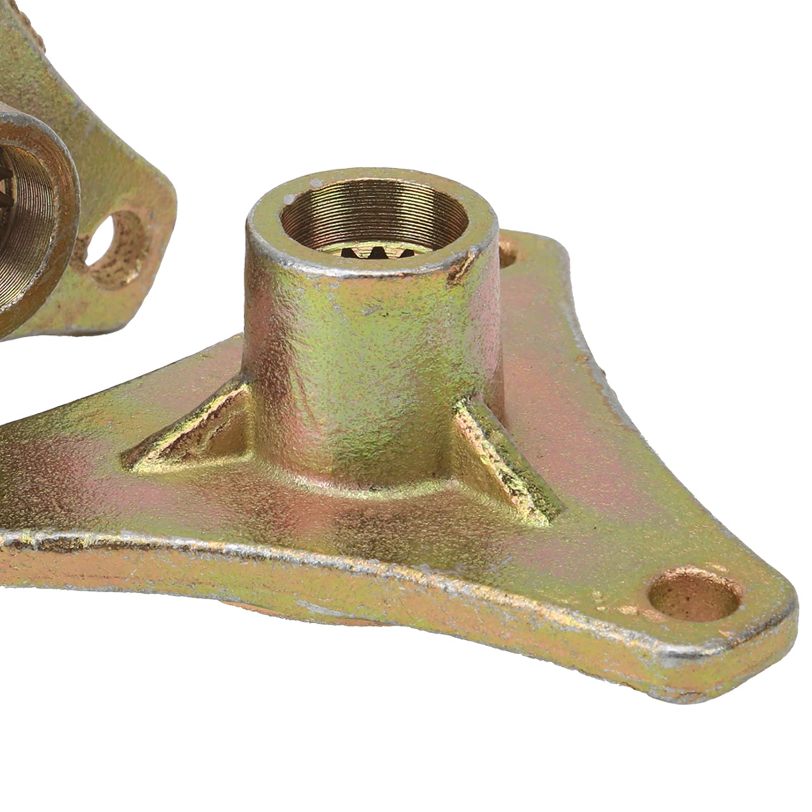 Mozzo Dell'Asse Posteriore Della Ruota Scanalata, Qiilu Mozzi Ruota Perno Posteriore, 2 Pezzi 17T Spline Mozzo Ruota Posteriore Mozzo In Lega D'Acciaio Adatto Per Quad Bike Atv Go Kart 50Cc 110Cc