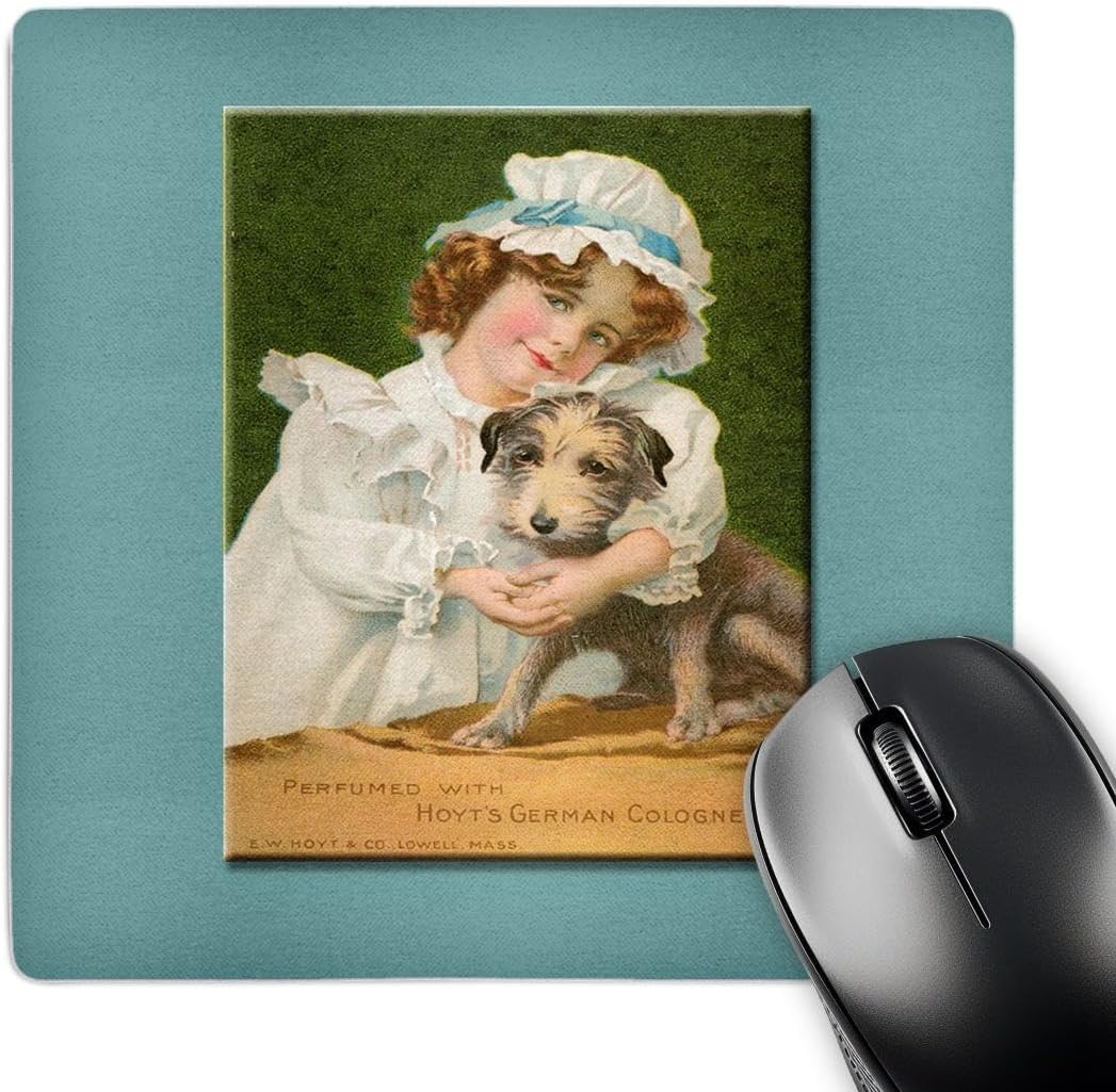 3D Rose "Harbor Town of Cobh County Cork Ireland." Matte Finish Mouse Pad - 8 x 8" - mp_206702_1