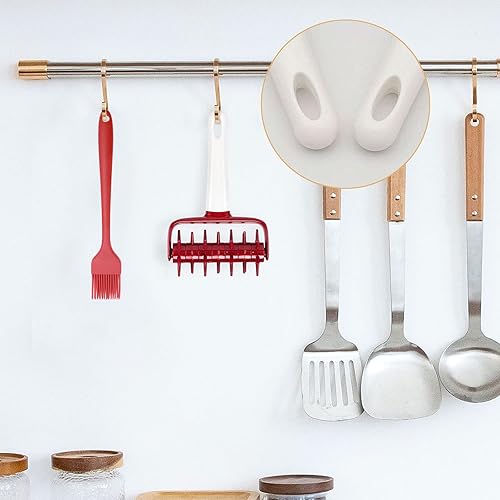 Miniatura 8 de Juego de 4 herramientas de pizza que incluye rodillo de pizza de repostería, cortador de masa de pizza que ahorra tiempo y cortador de masa y