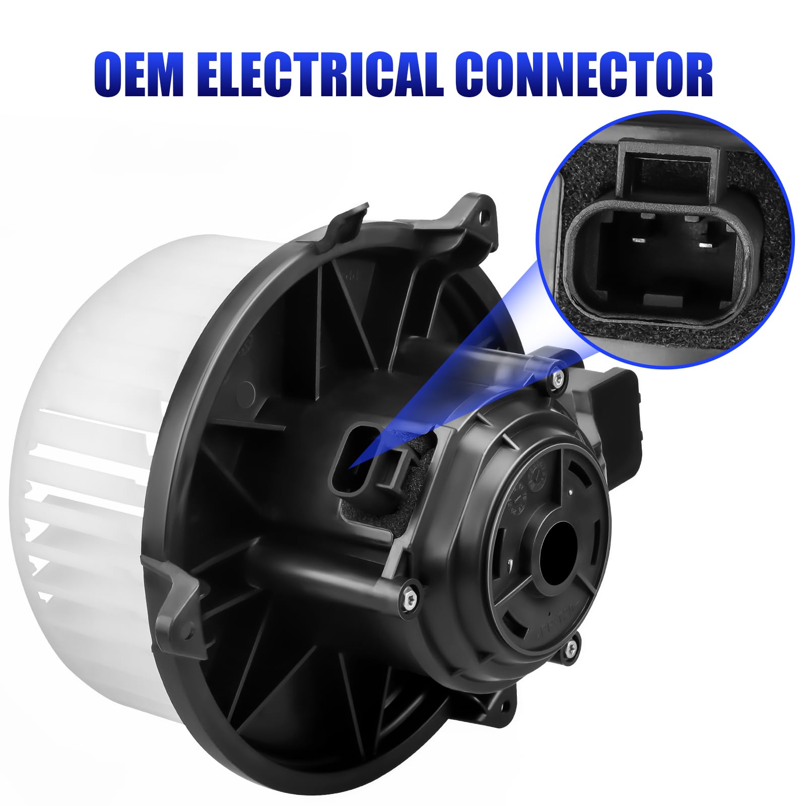 Forceauto HVAC Heater Blower Motor Kit – Fits Ford Fusion Lincoln MKZ Mercury Milan – 75874