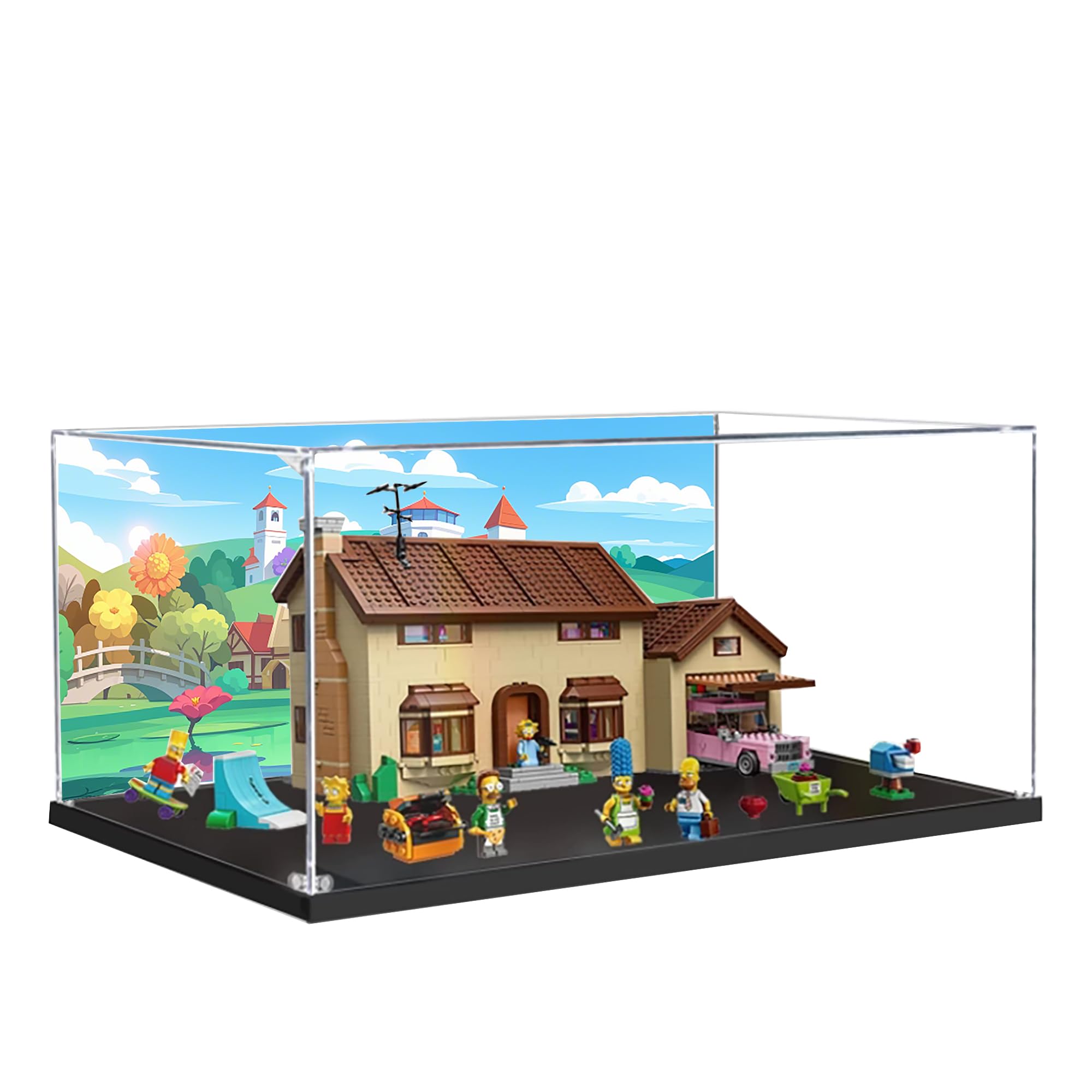Lego 71006 The Simpsons House Building Set Acrylic Display Case