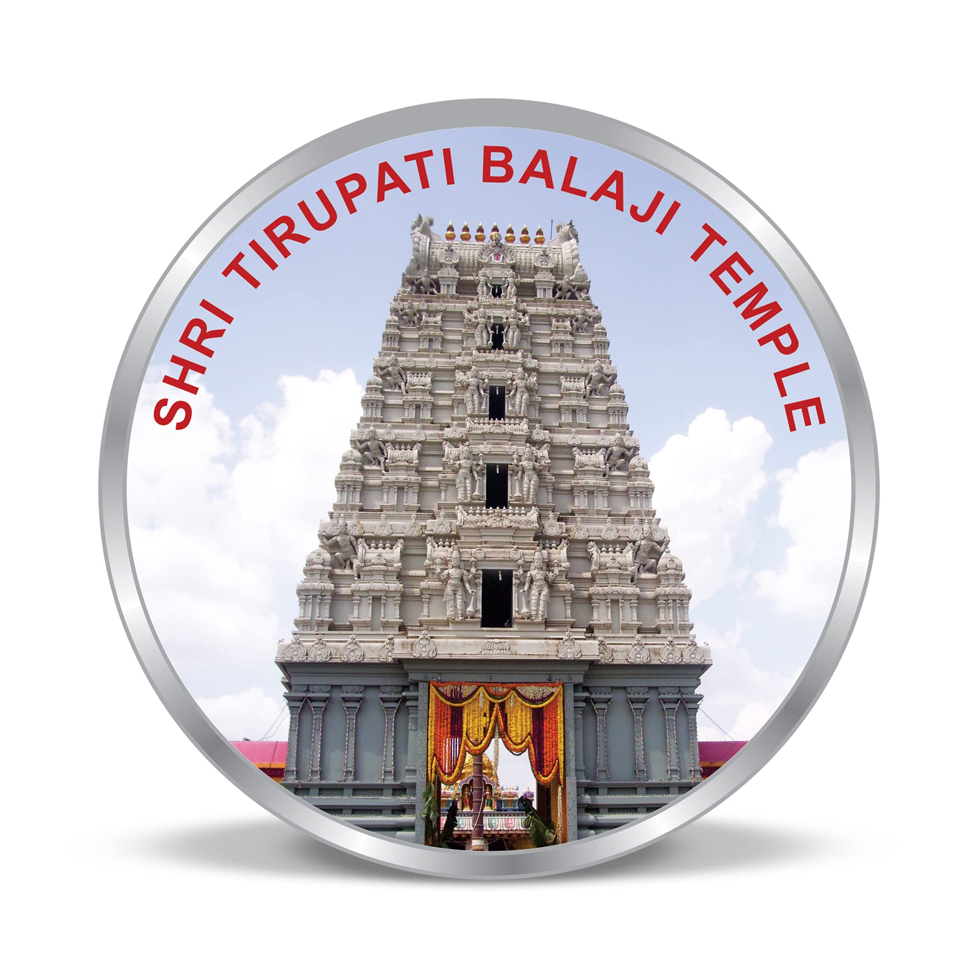 ACPL Precious Moments BIS Hallmarked Shri Tirupati Balaji Temple 20gm 999 Pure Silver Coin by ACPL (B08XN22XCK) Amazon Price History, Amazon Price Tracker