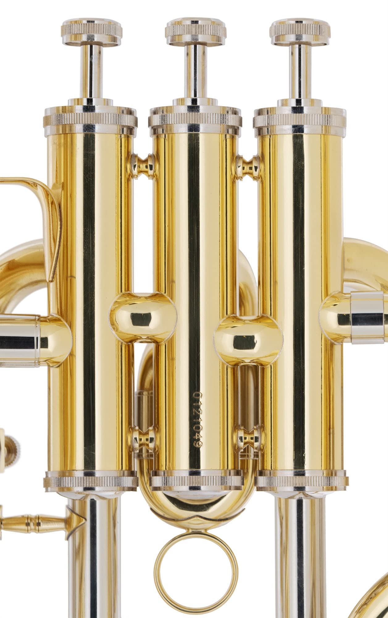 Classic Cantabile EU-1030L Euphonium - Euphonium laqué en Sib - En laiton - Perçage : 14,4 mm - Pavillon Ø : 300 mm - Pistons en acier inoxydable - Avec étui rigide