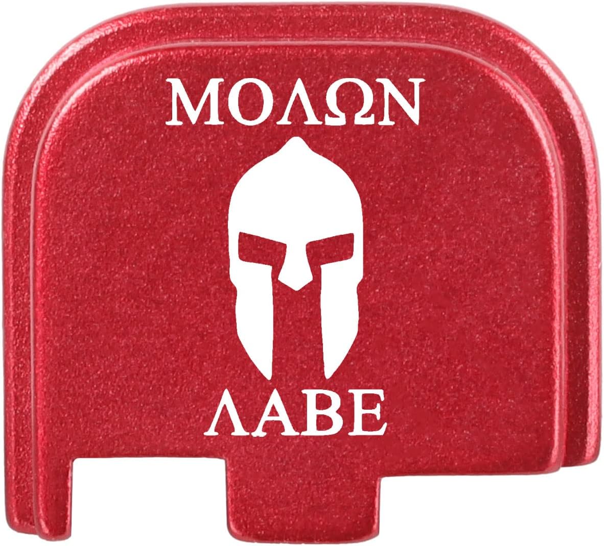NDZ Performance Slide Cover Back Plate for Glock 43 43X 48, 9mm, Laser Engraved Anodized Aluminum, Made in the USA - Choose Design & Plate Color