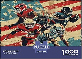 Comprar 1000 Piezas Rugby Puzzle Juguetes Desafiantes Decoración del Hogar Sport Rompecabezas Imposible Juguete EduGatoivo para Adultos Y Niños 70x50cm/1000pcs