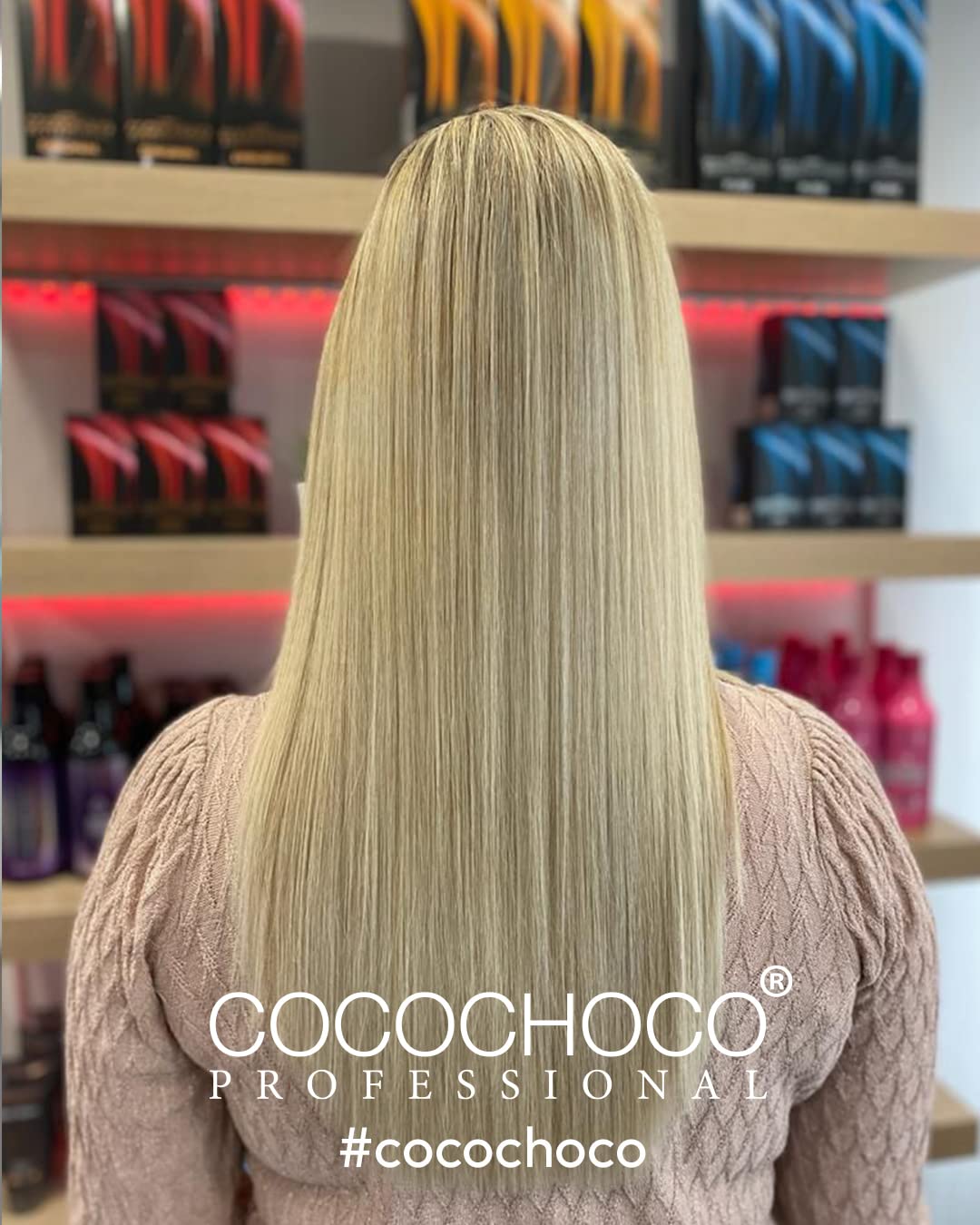 COCOCHOCO Pure keratin hair treatment - for blond hair 3.4oz (100ml)
