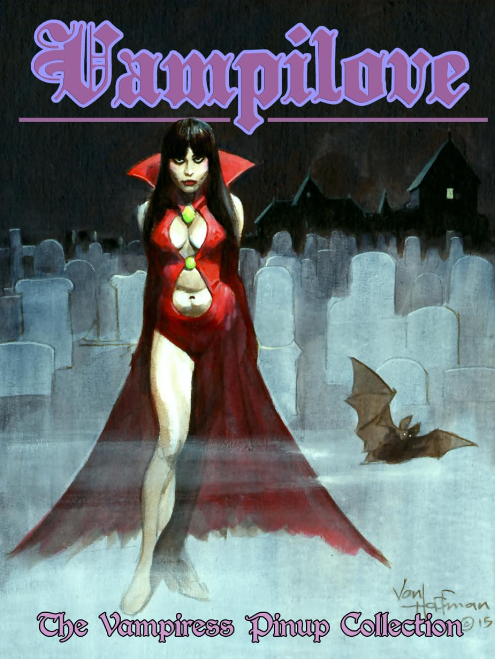 Vampilove The Vampiress Pinup à feuilleter dans votre salon gothique chic