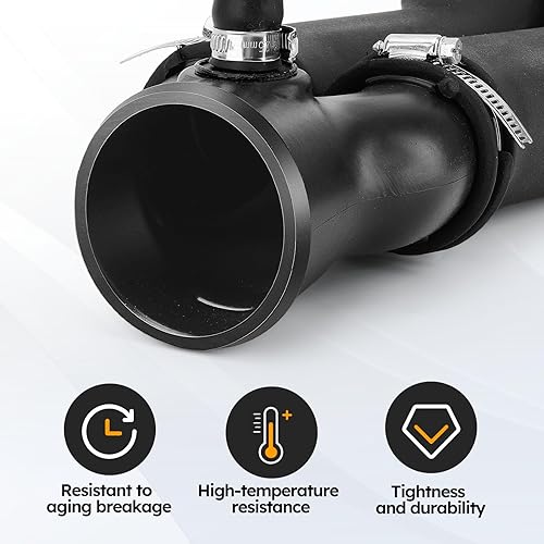 Miniatura 4 de F6TZ-9B659-AD Manguera de entrada de aire para filtro de aire para Ford F-150 1994-1996, Ford Bronco 1994-1996, Ford F-250 1994-1997, Ford F-350