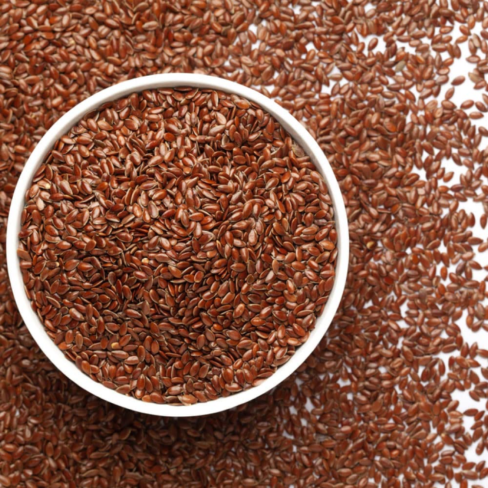 NUTVEDA Premium Raw Flaxseeds | Alsi Seeds | Alsi k Beej 250 gm with High Nutrients, Antioxidants, Vitamins & Minerals 100% Vegan | Preservative Free - Image 4 thumbnail