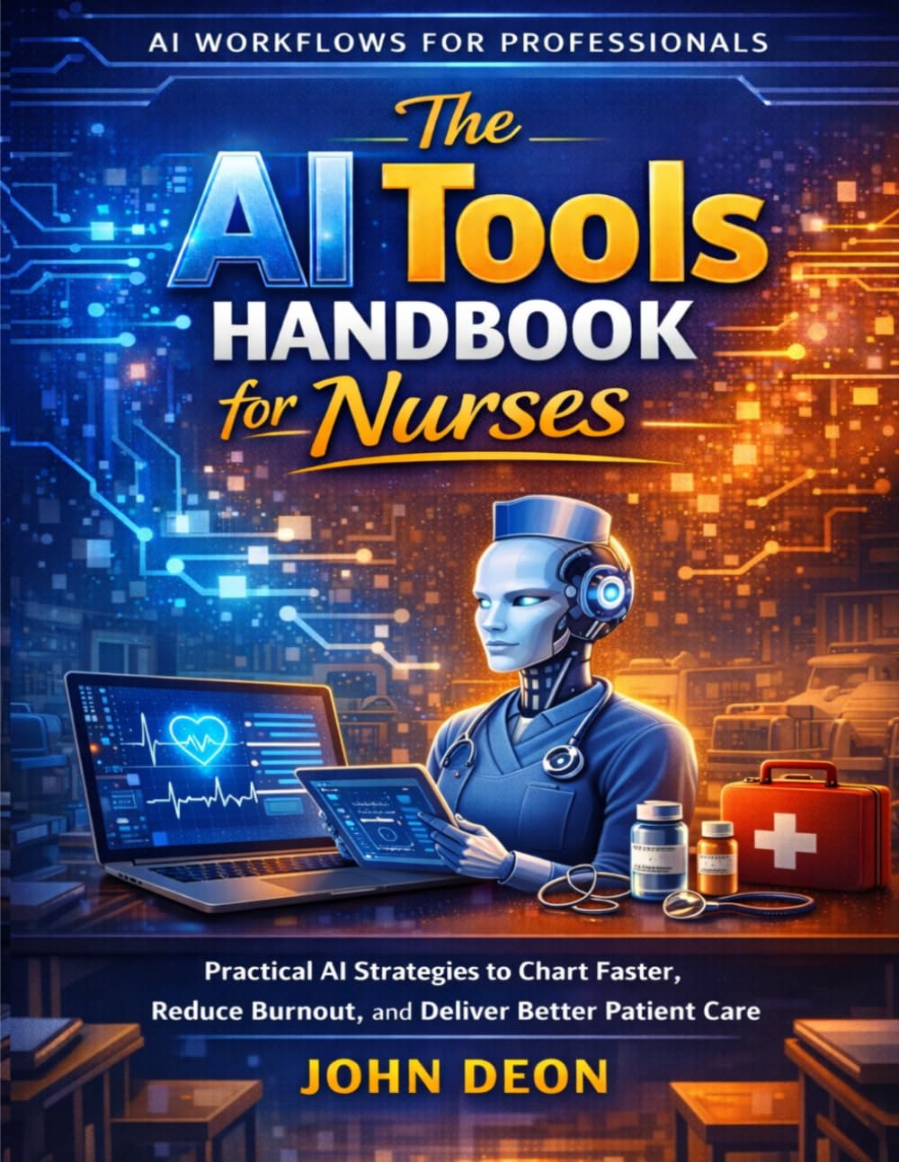 THE AI TOOLS HANDBOOK FOR NURSES: Practical AI Strategies to Chart Faster, Reduce Burnout, and Deliver Better Patient Care (AI Workflows for Professionals)