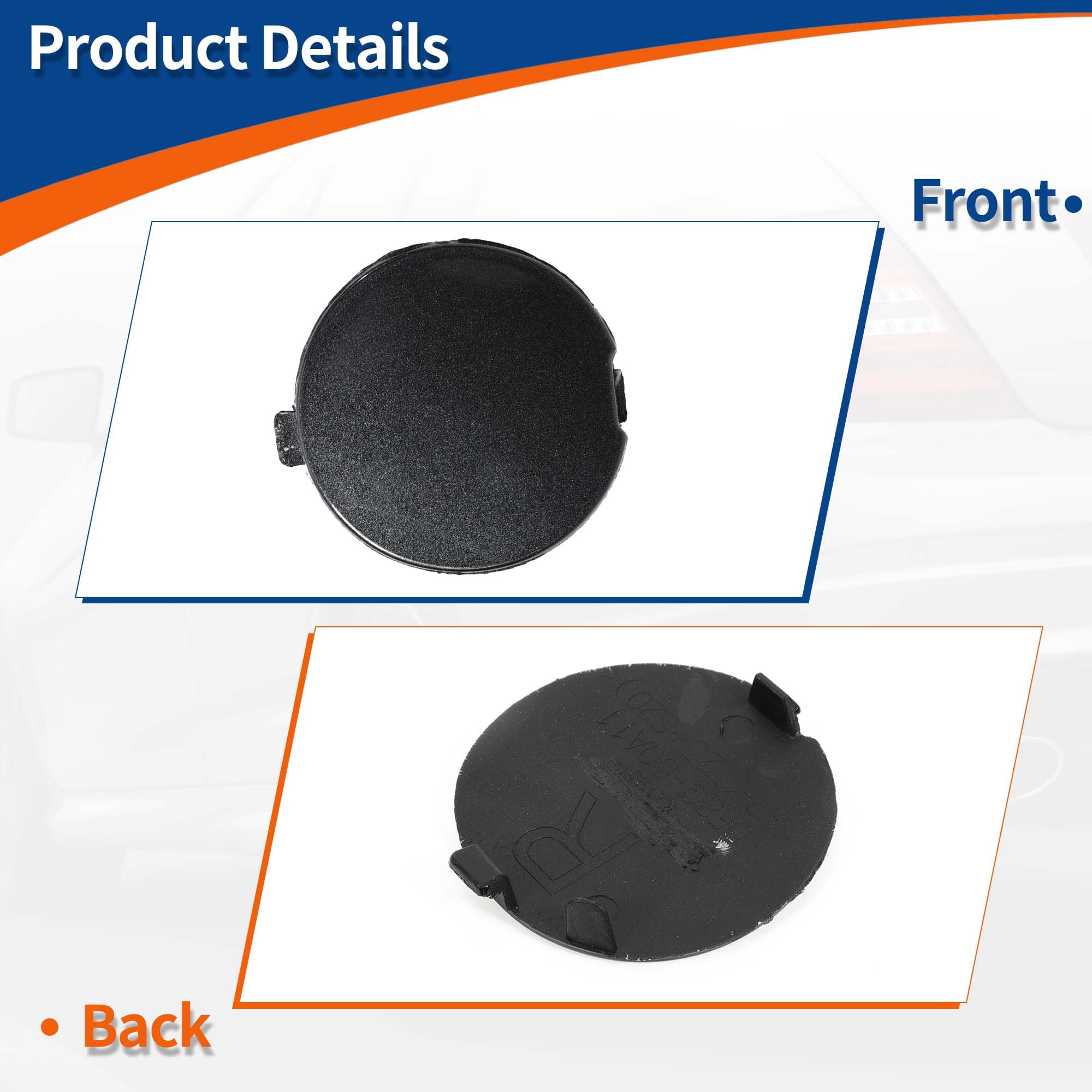 ACROPIX Front Right Passenger Side Car Bumper Tow Hook Cover Tow Cover Cap Machine Gray Fit For Mazda Cx 3 2016 2021 No D10j50a11a Pack Of 1