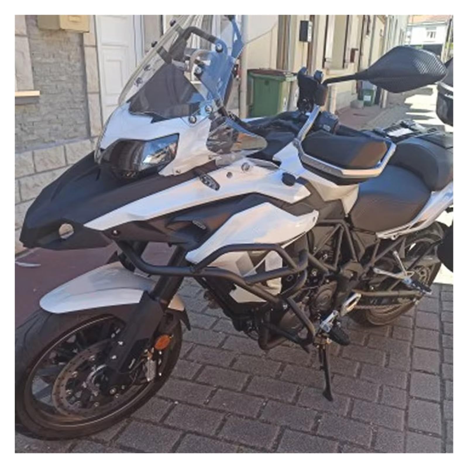 Paramotore Tubolare Adatto Per Benelli Per TRK502X Per BJ500GS-A 2017-2020 Protezione Moto Paraurti Superiore Protezione Motore Barre Protezione Protezione Telaio Motorcycle motore Paraurti