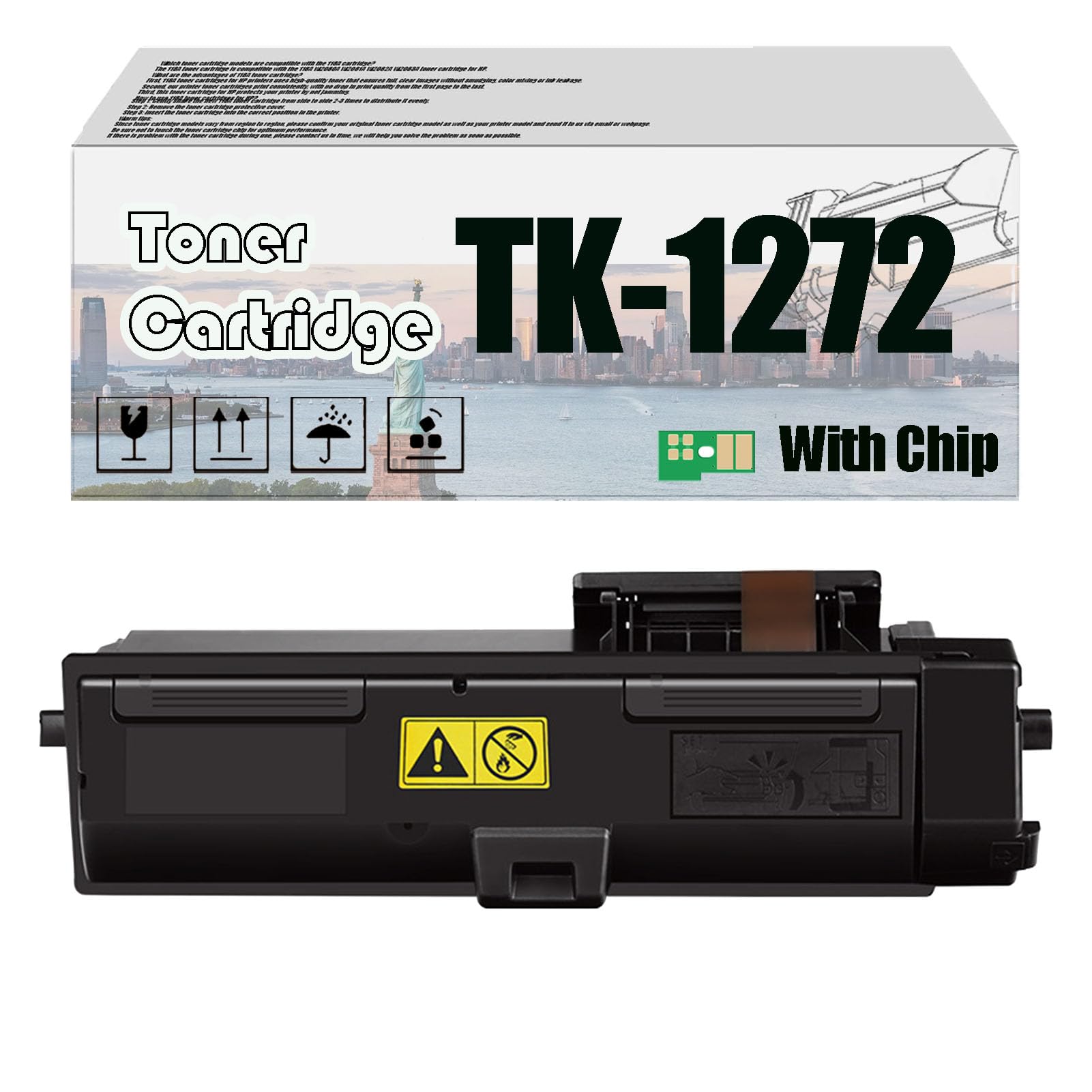 Amazon.com: AWDAXC TK-1272 TK1272 Toner Cartridge, Compatible for