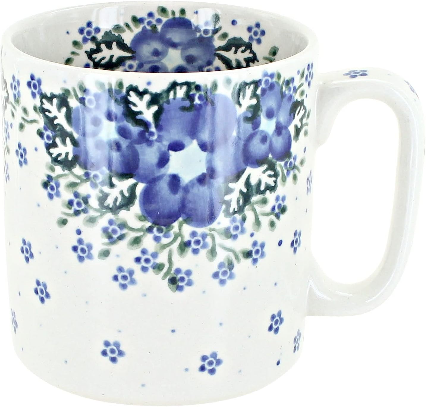 Blue Rose Pottery Polish Melanie Coffee Mug