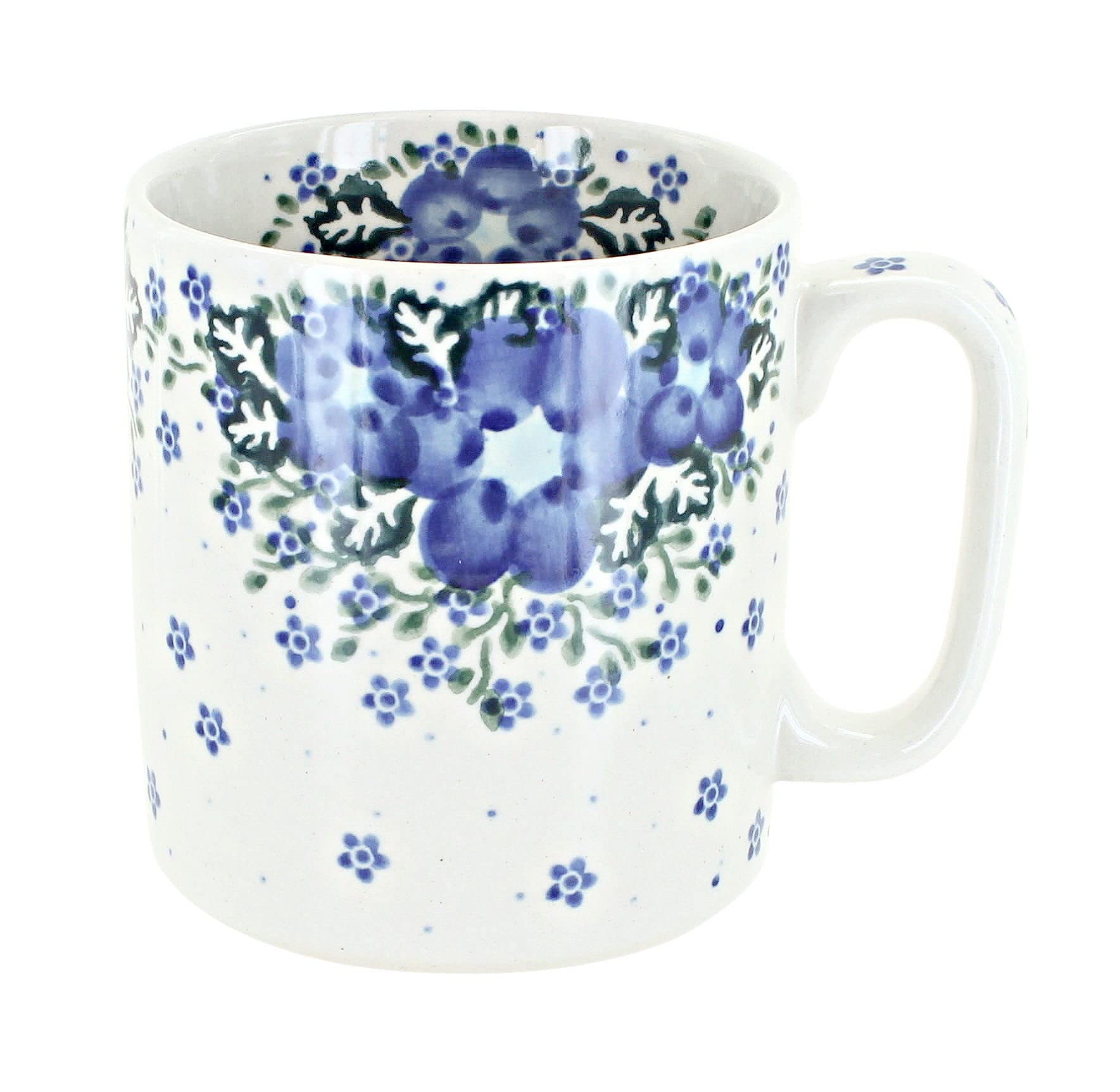 Blue Rose Pottery Polish Melanie Coffee Mug