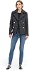 Kate Spade Women's Double-breasted Sparkle Plaid Blazer Jacket Wool Coat