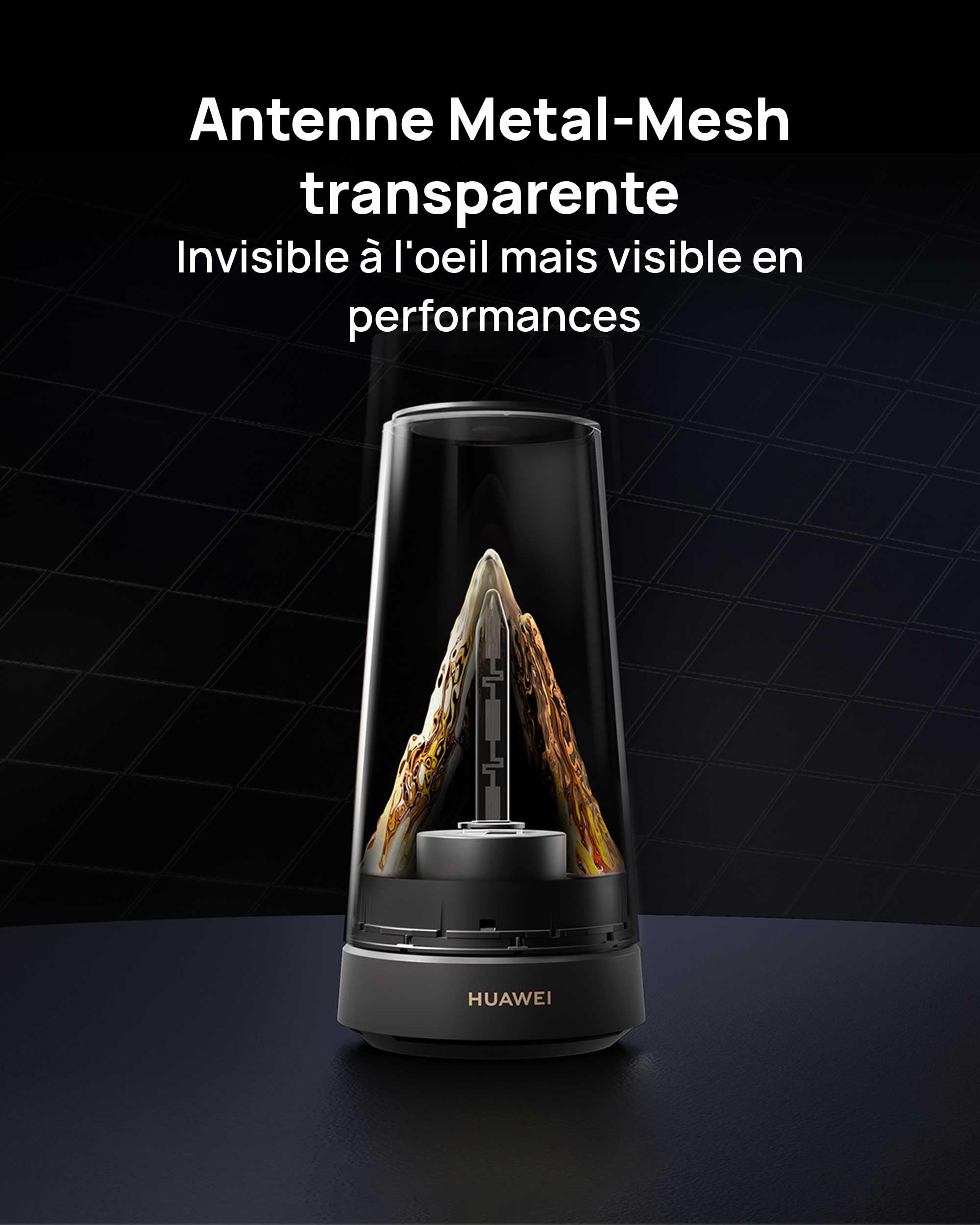 HUAWEI WiFi Mesh X3 Pro Pack, Wi-FI 7 à Double Bande Jusqu’à 3,6 Gbit/s, BE 3600, Couverture Jusqu’à 120 m², Contrôle Parental, Diagnostic de Votre Wi-FI,HUAWEI HomeSec®, Garantie de 30 Mois