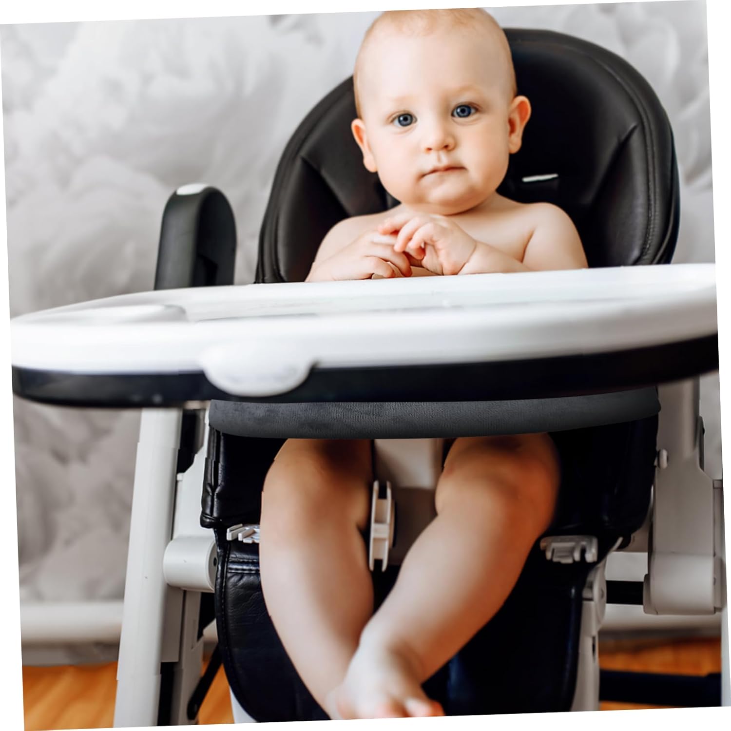 VICASKY 4pcs High Chair Strap for Portable Safety for Chair Versatile Dining and Shopping Cart Belt and Comfortable Design and Grey