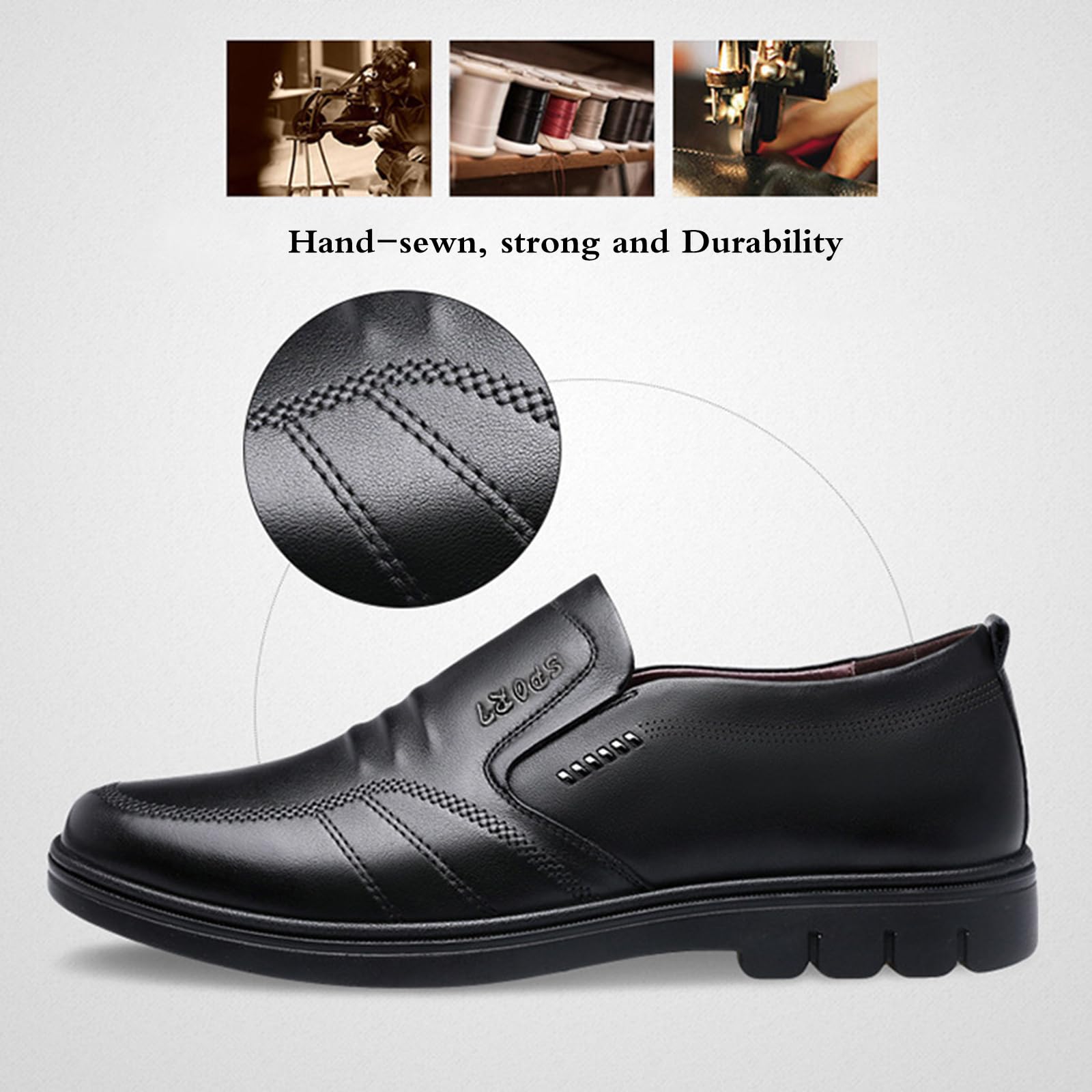 Homme Chaussure De Mariage,Chaussures Homme Cuir,Chaussure De Ville Homme Cuir,Conception à Enfiler Entretien Facile,Convient pour Les Affaires Et Le Travail,Marche,Bureau