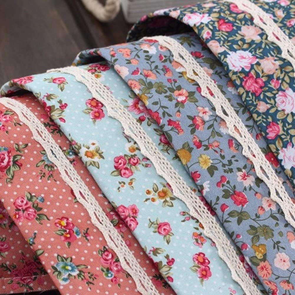 sobre de Archivo de tamaño A4, Carpeta de Archivos Floral Retro, Carpeta de Bolsa de Documentos de Tela con Cierre de botón a presión para Oficina Escolar