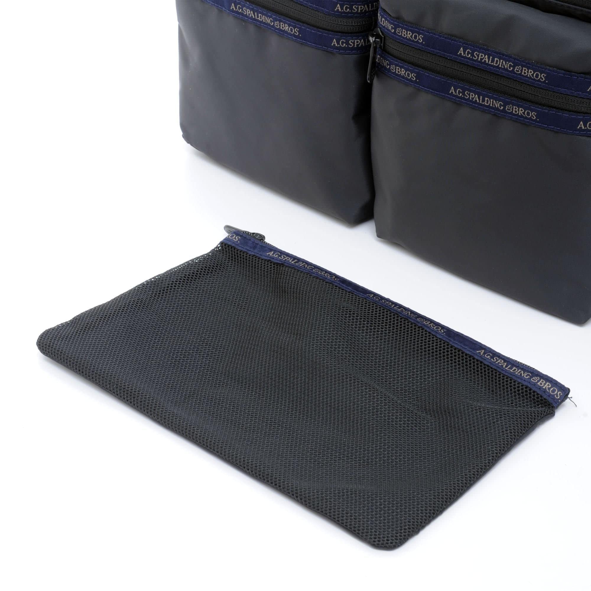 Blubox A.G. Spalding Cartella 2 Zip Mack Asfalto