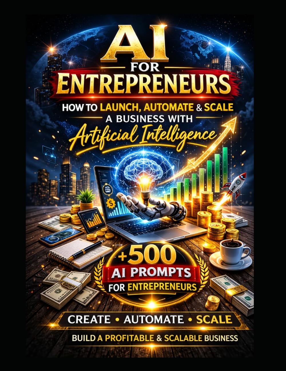 The AI-Powered Entrepreneur: How to Launch, Automate and Scale a Business Using Artificial Intelligence (AI BOOK)