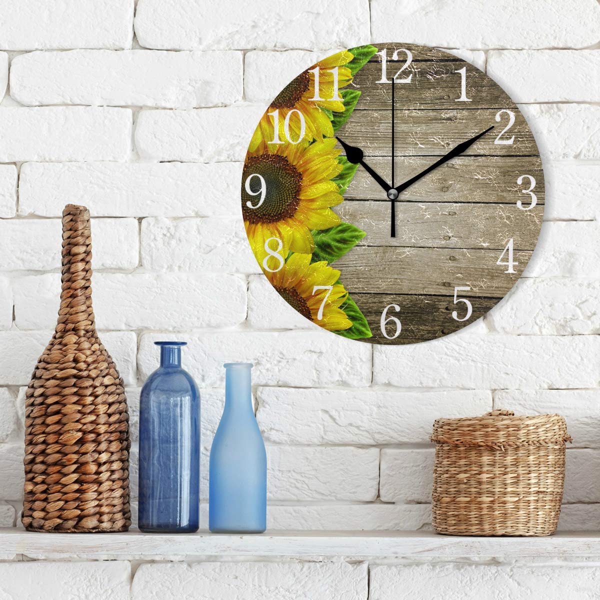 Orologio da parete decorativo silenzioso senza ticchettio