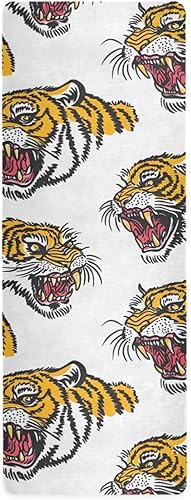 Tigers Yoga Mat Non Slip Thick Kids Eco Friendly Rubber Workout Foldable Yoga Mat Women Exercise