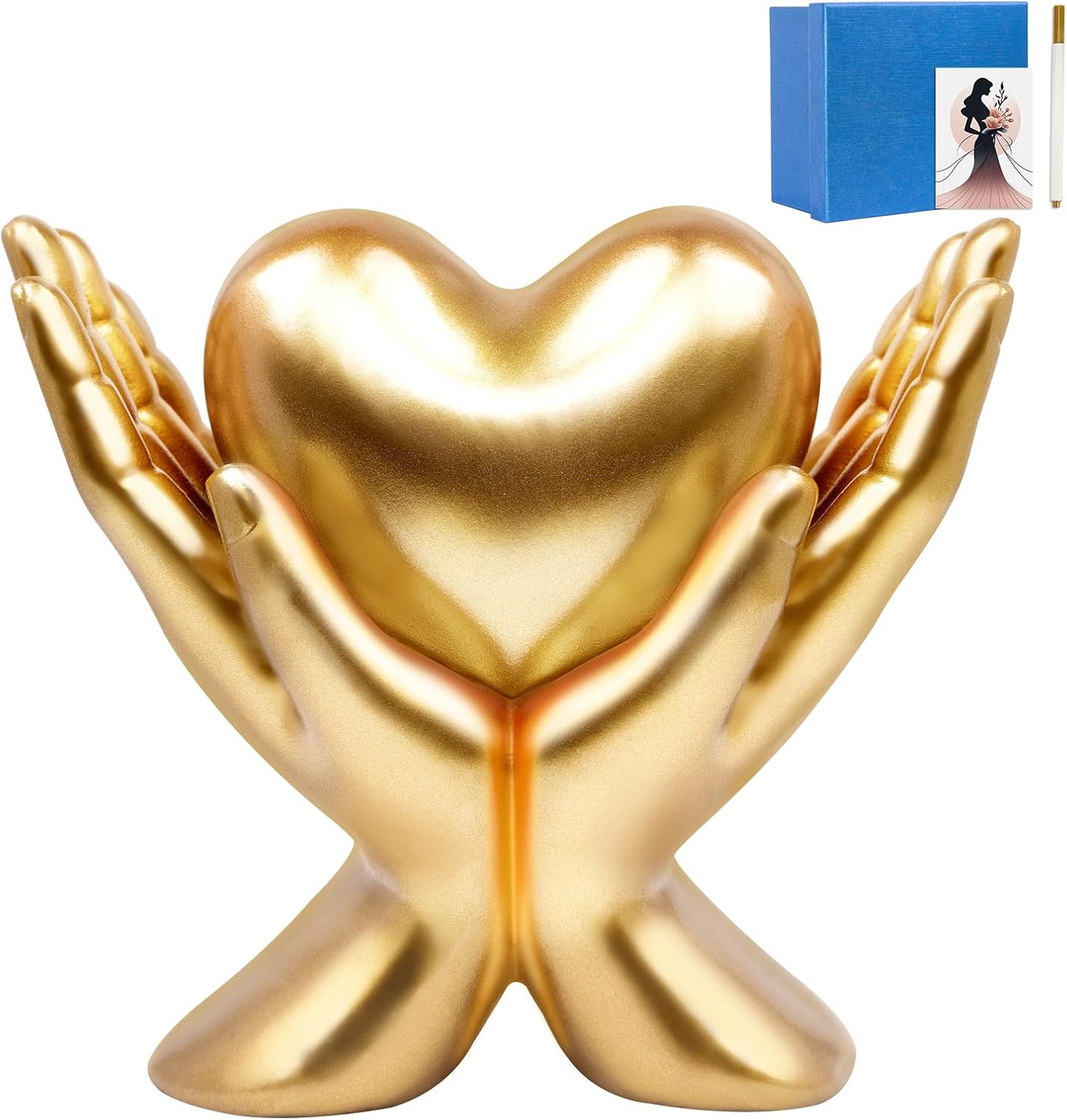 Home Mantel Decor Accents, Minimalist Heart Decoration and Accessories, Living Room, Office, Dining Table, TV Stand, Library Peace Sign Hand Sculpture, Coffee Shelf Ornament (Small) Home Mantel Decor Accents, Minimalist Heart Decoration and Accessories, Living Room, Office, Dining Table, TV Stand, Library Peace Sign Hand Sculpture, Coffee Shelf Ornament (Small)