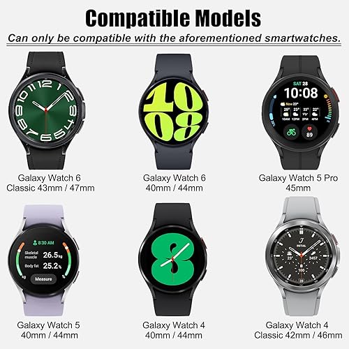 Miniatura 2 de EZMVZKU Correa sin espacio para Samsung Galaxy Watch 5 Band 401.732 in y Samsung Galaxy Watch 4 Band 4044 & 4 Classic 421.811 in, Galaxy Watch 5 Pro