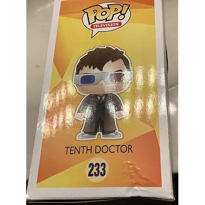 Funko Pop! Doctor Who - Decimo Dottore Con Occhiali 3D - Edizione Esclusiva - Figura Collezionabile In Vinile 10 Cm - 3