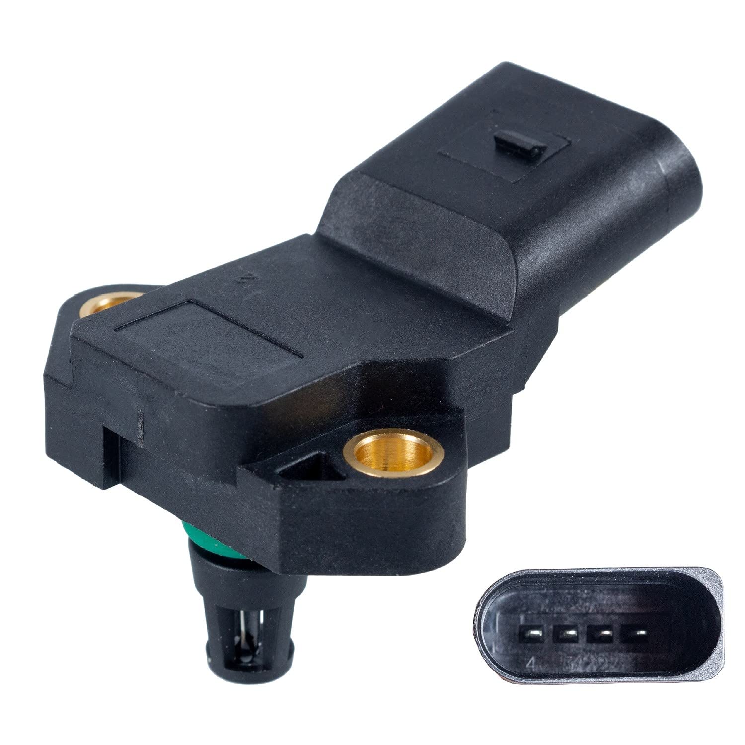 FEBI BILSTEIN Sensore Pressione collettore d'aspirazione 27186 per AUDI SEAT