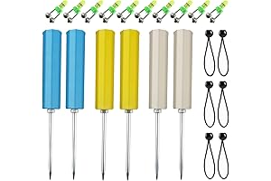 mouhike 6 Pack Bank Rod Holders for Catfish