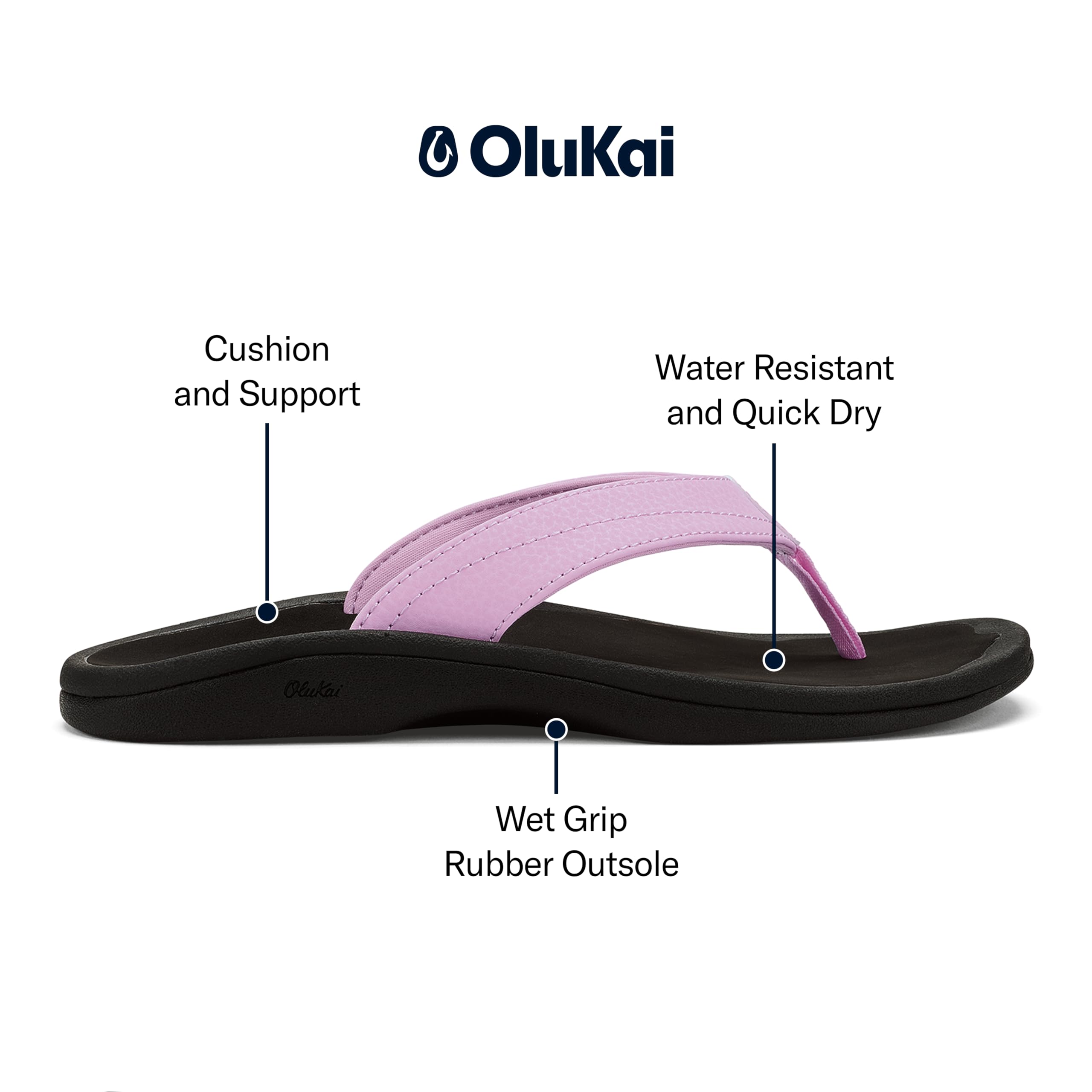 MyBrand Olukai Ohana 20110 Dark Java/Dark Java - Tanga para mujer, talla 5