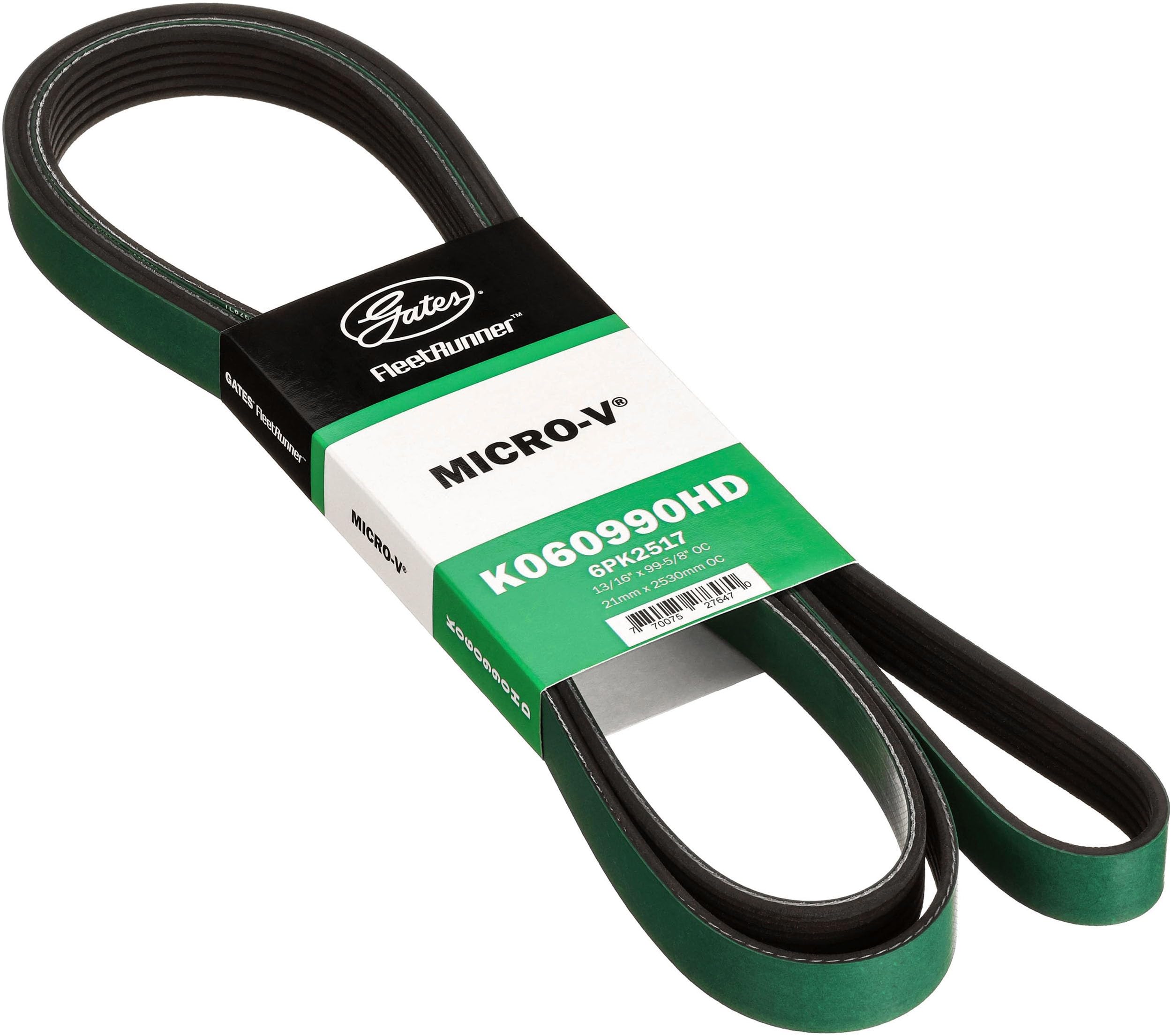 Amazon.com: Gates K060990HD FleetRunner Micro-V Serpentine Drive