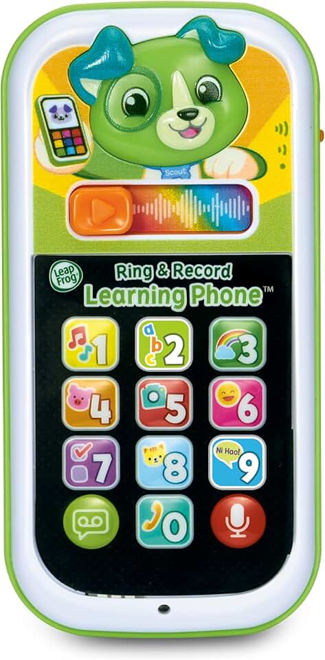 LeapFrog Scout's Ring & Record Learning Phone, Interactive L