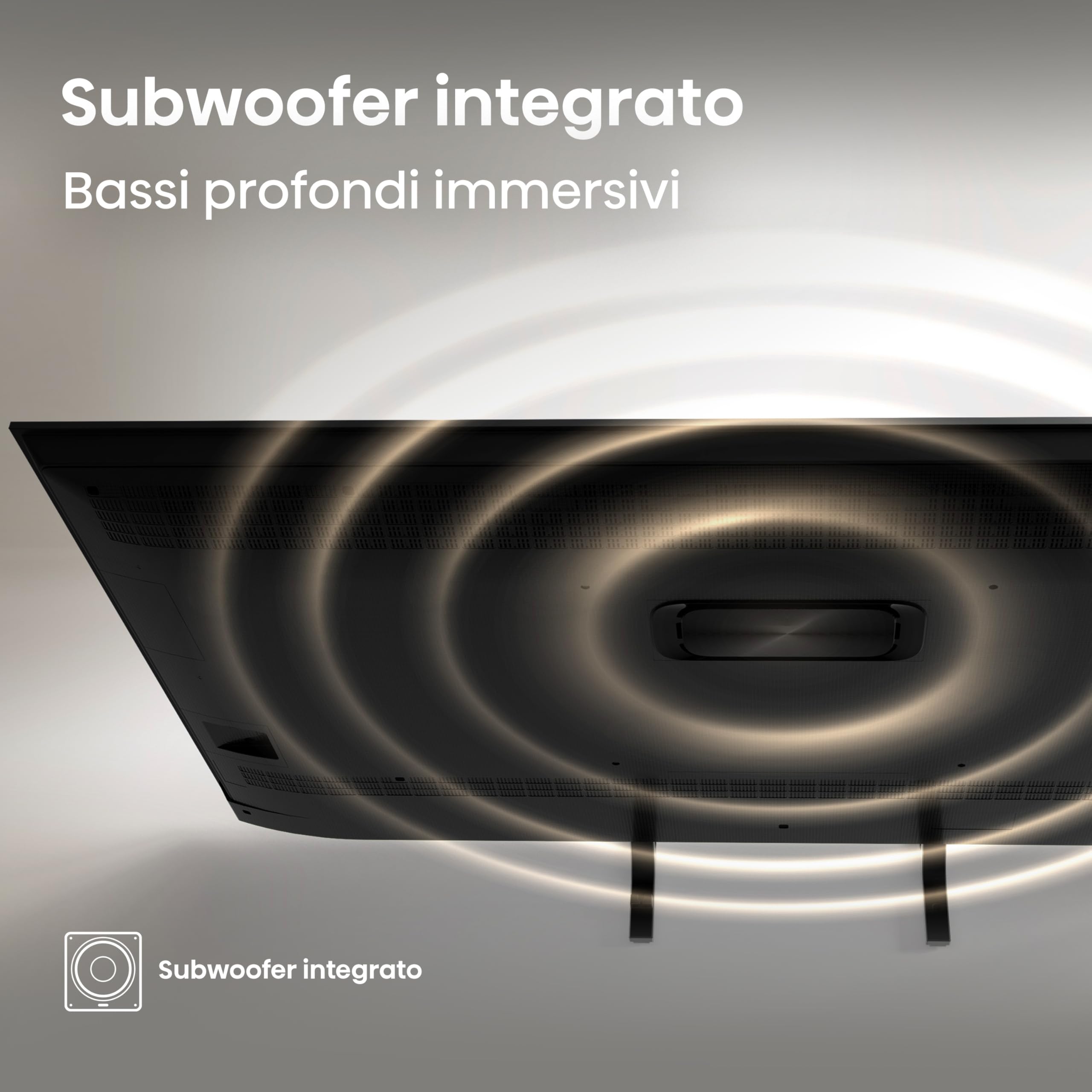 Hisense TV 50" QLED 4K 50A72Q Smart VIDAA U8 Dolby Vision HDR 10+ Game Mode Plus Dolby Atmos Alexa