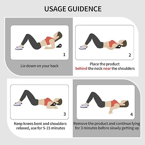 Miniatura 7 de PROIRON Relajante de cuello y hombros, estirador de cuello para alineación de la columna cervical, alivio de ATM, cuello nerd, dispositivo de