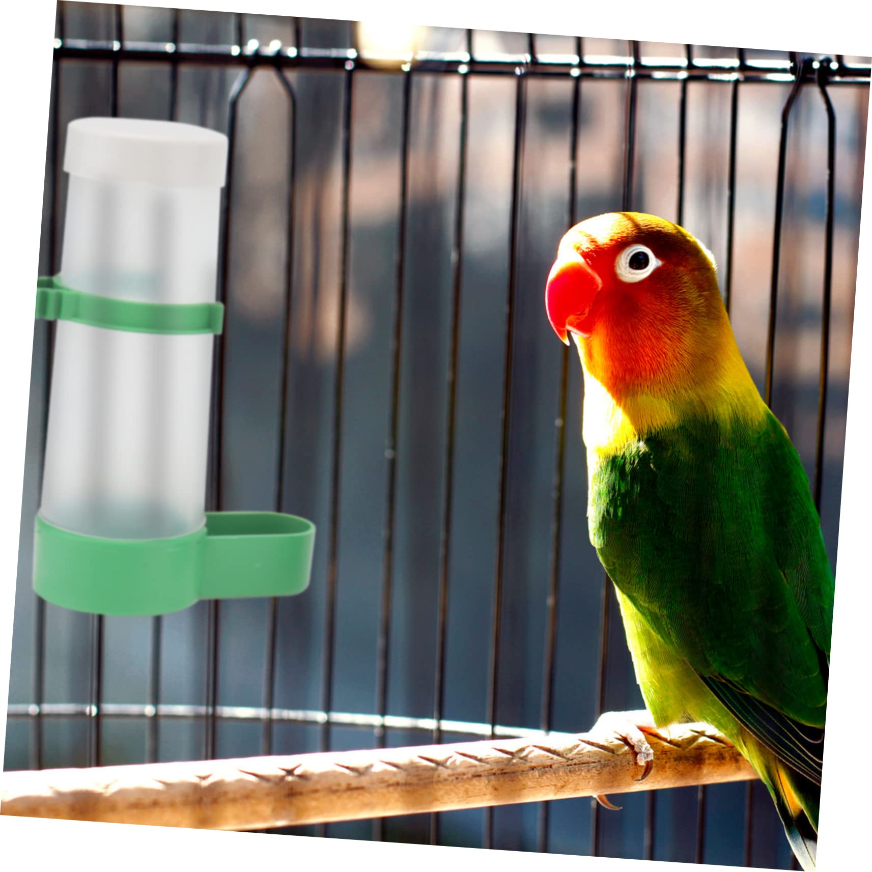Didiseaon 2 Juegos Bebedero Automatico Comederos De Pollo Dispensador De Agua para Mascotas Comedero Automatico para Conejos Bebedero para Palomas Automático Tazón De Agua El Plastico