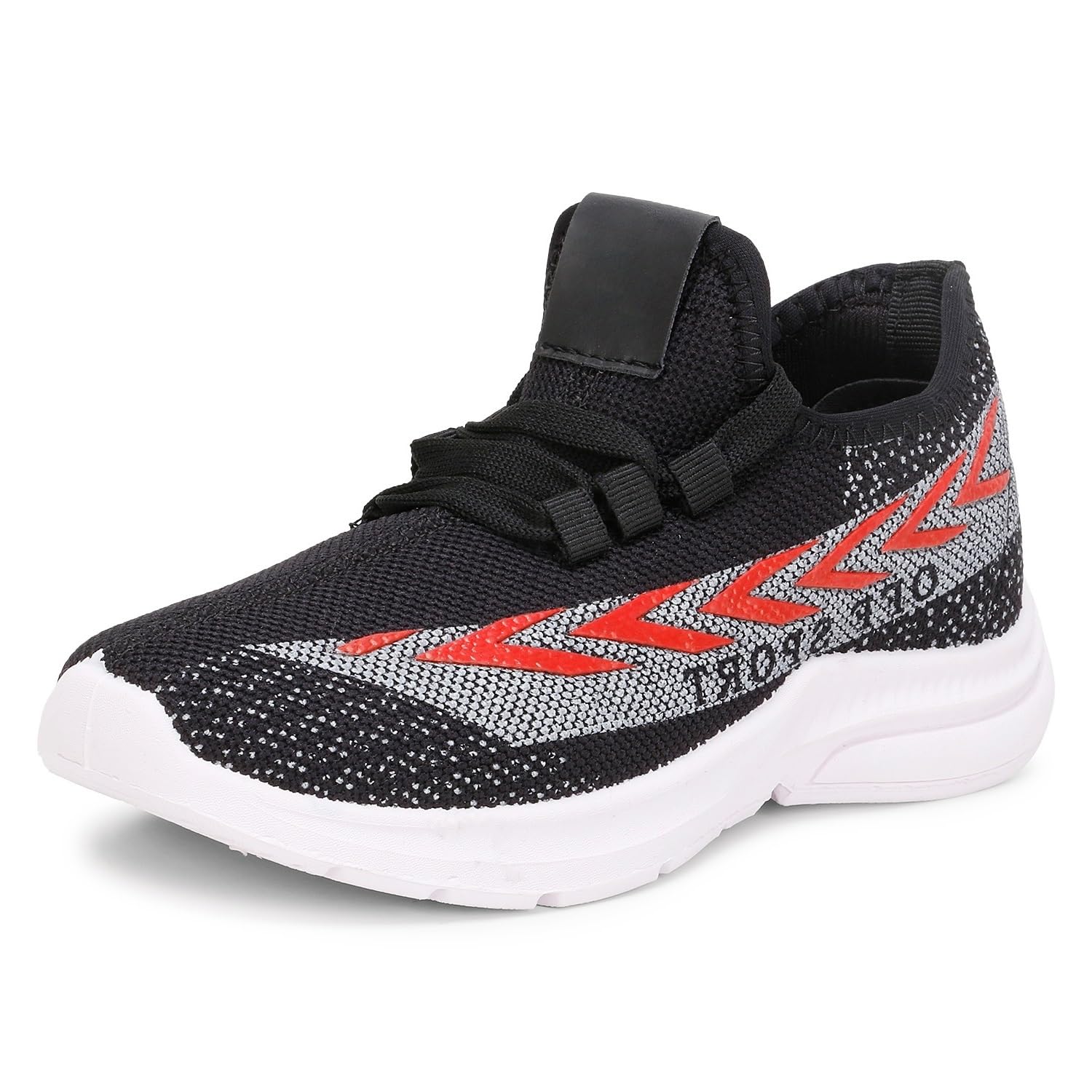 Kraasa Lace Up Sports Running & Walking Shoes for Boys Black UK 4 (B0CK71CWQH) Amazon Price History, Amazon Price Tracker