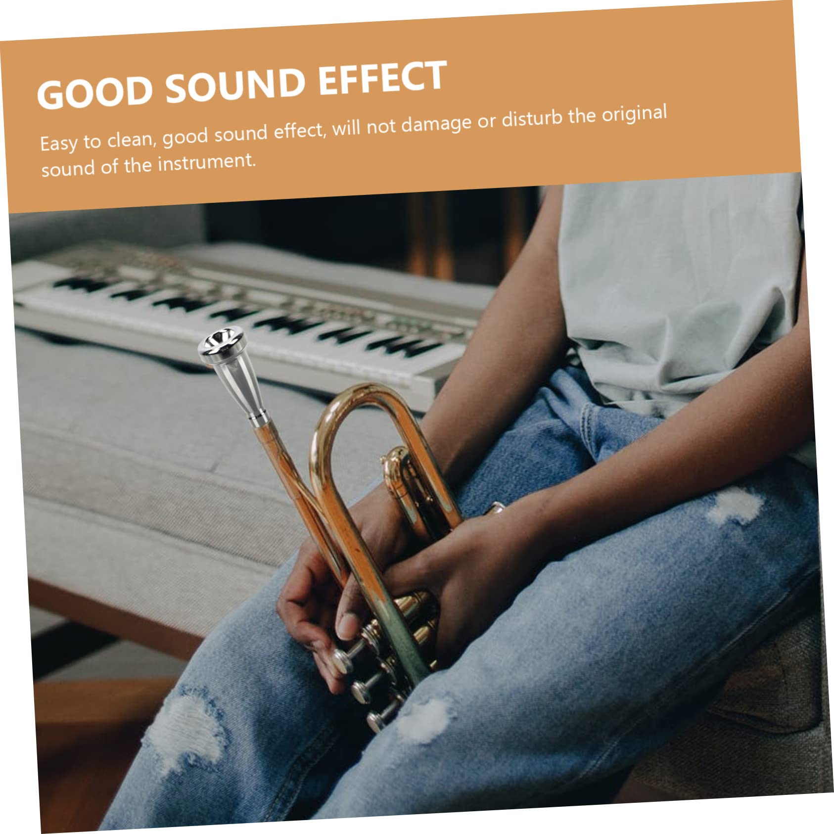 Toyvian 3stücke Trompetenmundstück Silberfarben Für Anfänger Und Profispieler Hochwertiges Musikinstrumenten-zubehör Für Trompete Langlebig Und Stilvoll Perfektes Für Musikliebhaber