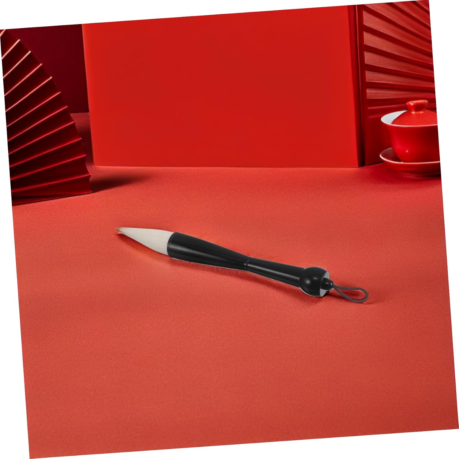 SHINEOFI Large Chinese Calligraphy Brush for Beginners Multifunctional Ink Brush Pen for Calligraphy Practice Chinese Painting and Writing Exercises Durable and Portable Sumi Drawing Tool